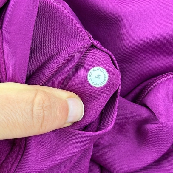 Lululemon Chase the Chill Super High-Rise Tight 28" Deep Fuschia - Picture 4 of 5